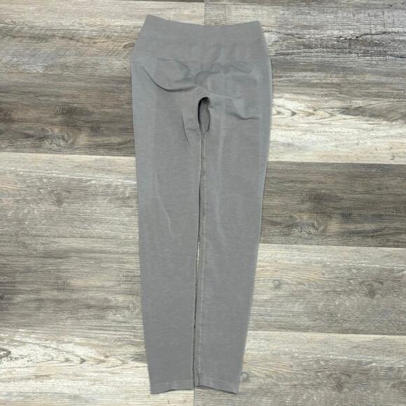 Alphalete‎ Gray Womens S Mid Rise Stretch Yoga Gym Wear Workout Fitness Leggings - Picture 3 of 12